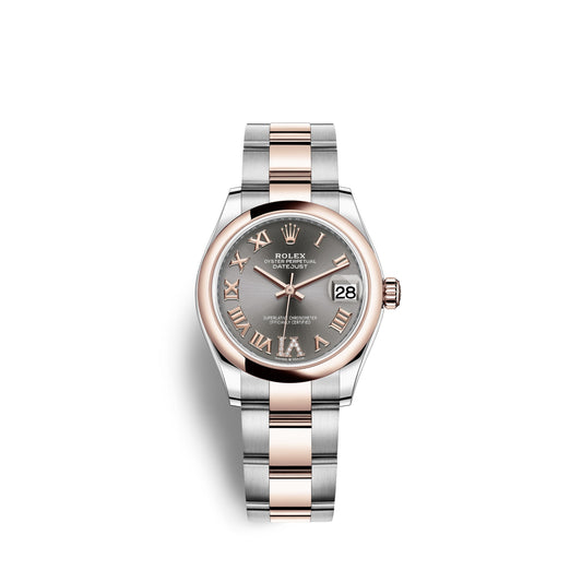 Datejust 31, Oystersteel and Everose Gold, Ref# 278241-0029