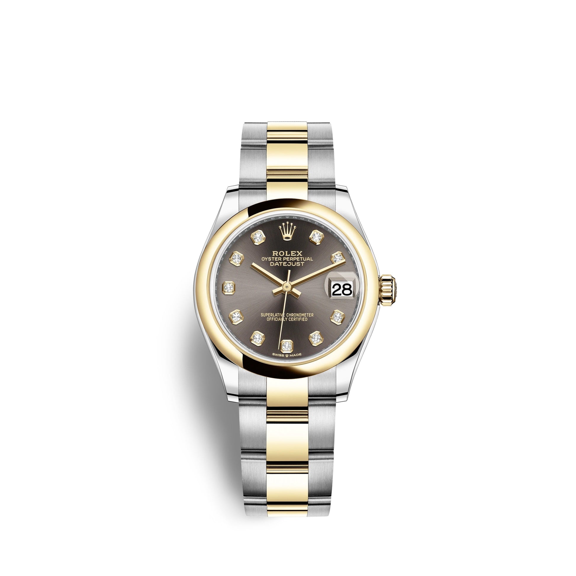 Datejust 31, Oystersteel and Yellow Gold, Ref# 278243-0021