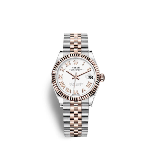Datejust 31, Oystersteel and Everose Gold, Ref#278271-0002