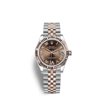 Datejust 31, Oystersteel and Everose Gold, Ref#278271-0004