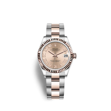 Datejust 31, Oystersteel and Everose Gold, Ref#278271-0005