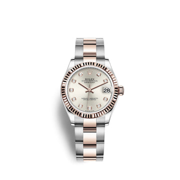 Datejust 31, Oystersteel and 18K Everose Gold, Ref#278271-0015