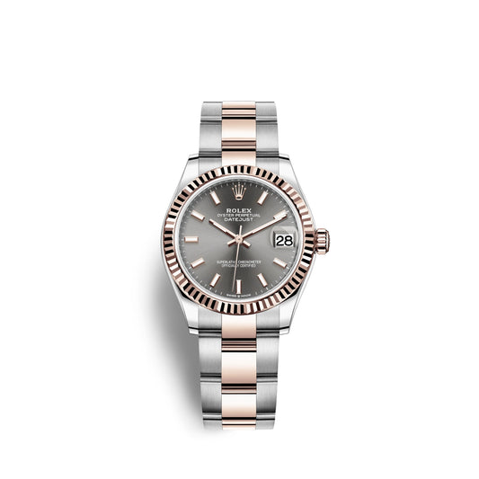 Datejust 31, Oystersteel and 18K Everose Gold, Ref#278271-0017