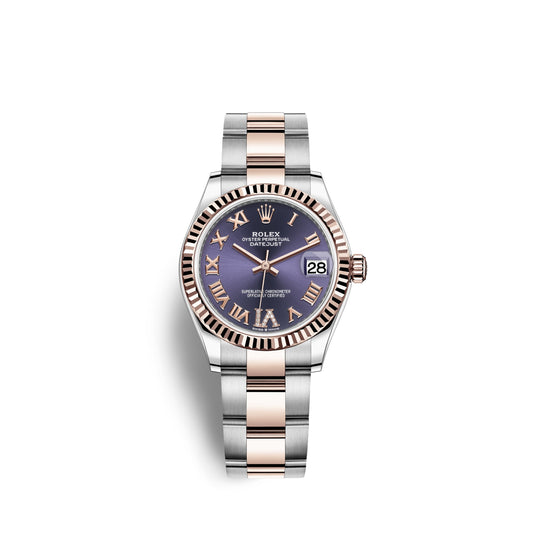 Datejust 31, Oystersteel and 18K Everose Gold, Ref#278271-0019