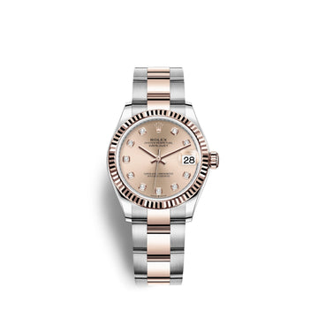 Datejust 31, Oystersteel and 18K Everose Gold, Ref#278271-0023