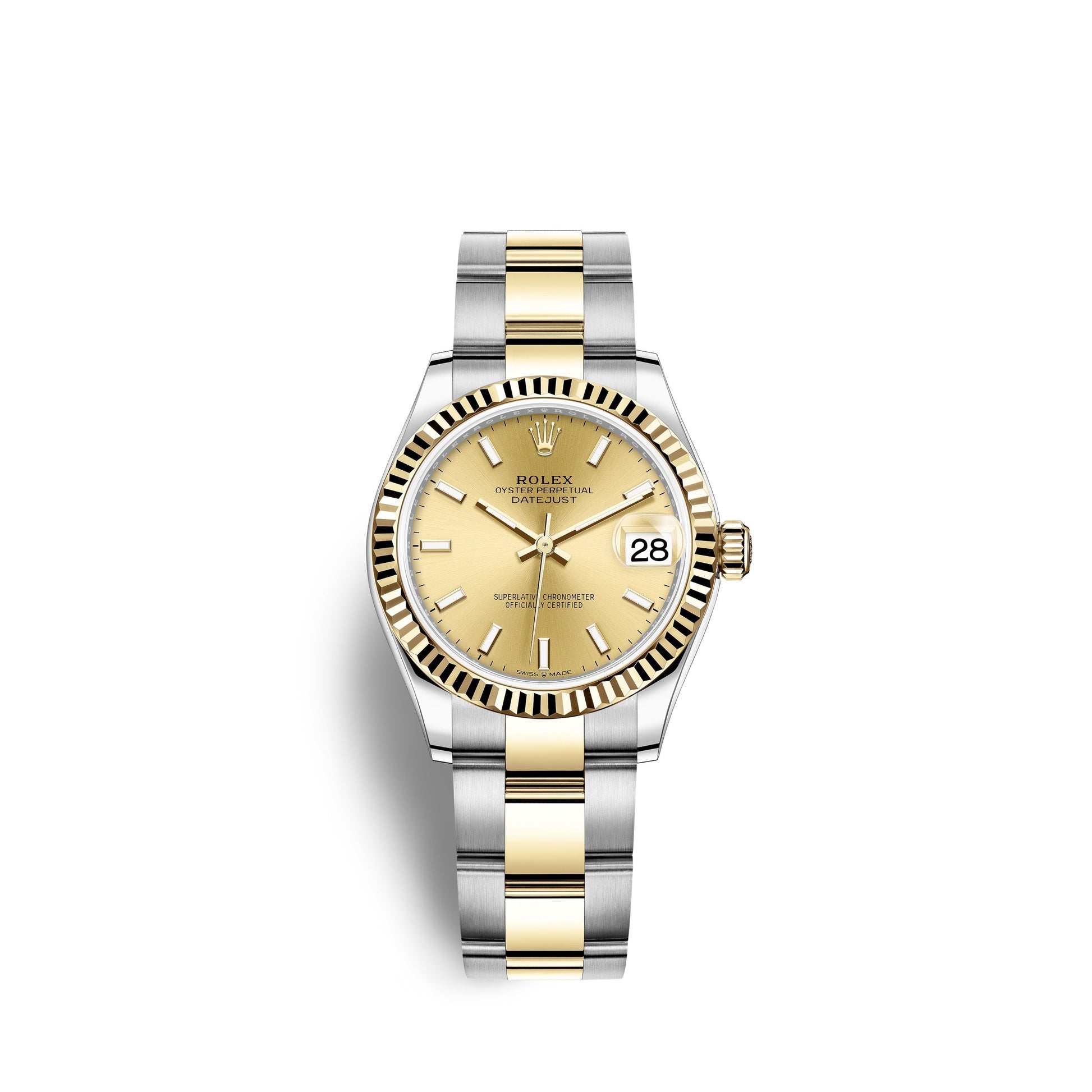Datejust 31, Oystersteel and 18K Yellow Gold, Ref# 278273-0013