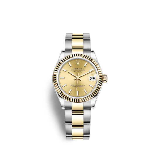 Datejust 31, Oystersteel and 18K Yellow Gold, Ref# 278273-0013