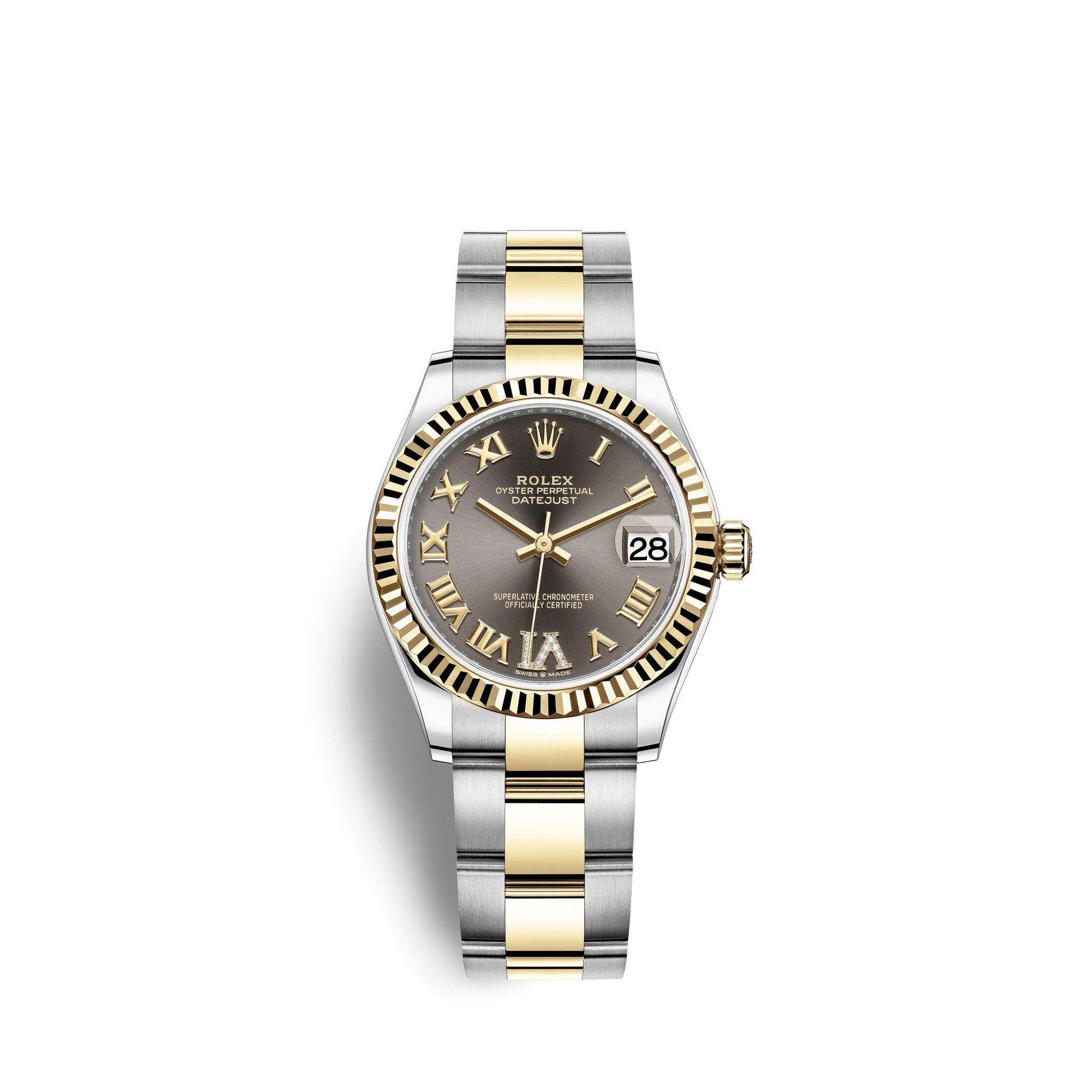 Datejust 31, Oystersteel and 18K Yellow Gold, Ref# 278273-0017