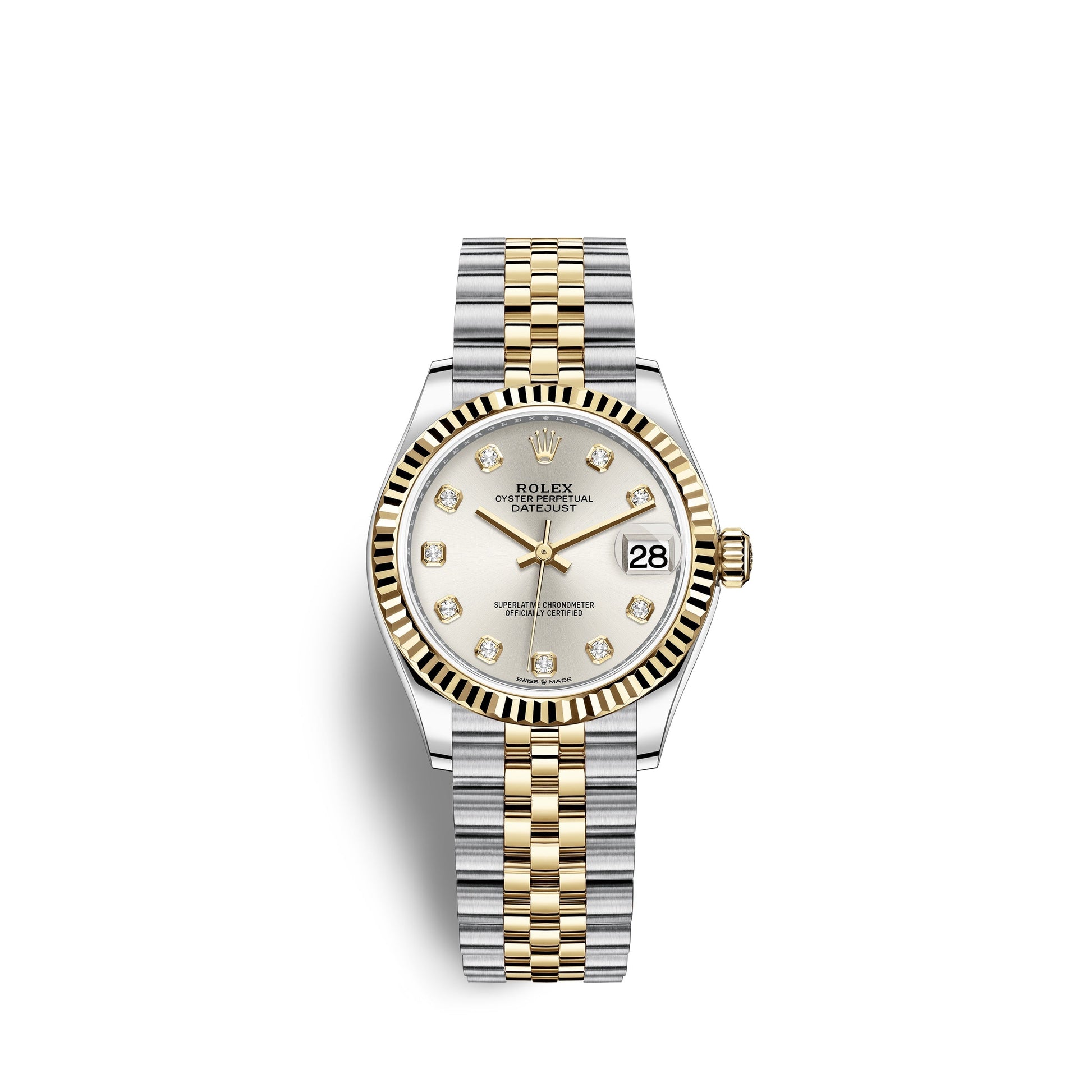 Datejust 31, Oystersteel and 18K Yellow Gold, Ref# 278273-0020