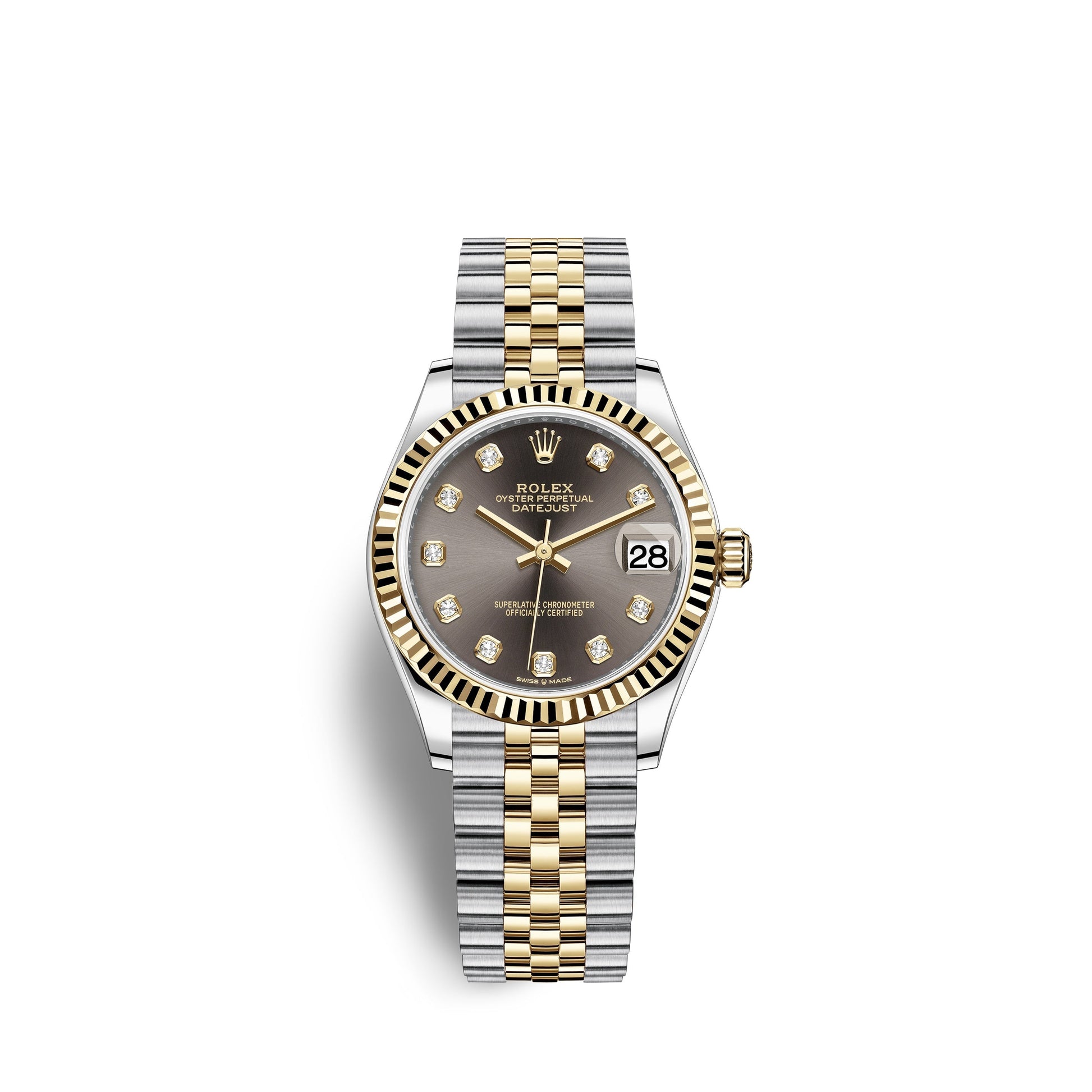Datejust 31, Oystersteel and 18K Yellow Gold, Ref# 278273-0022