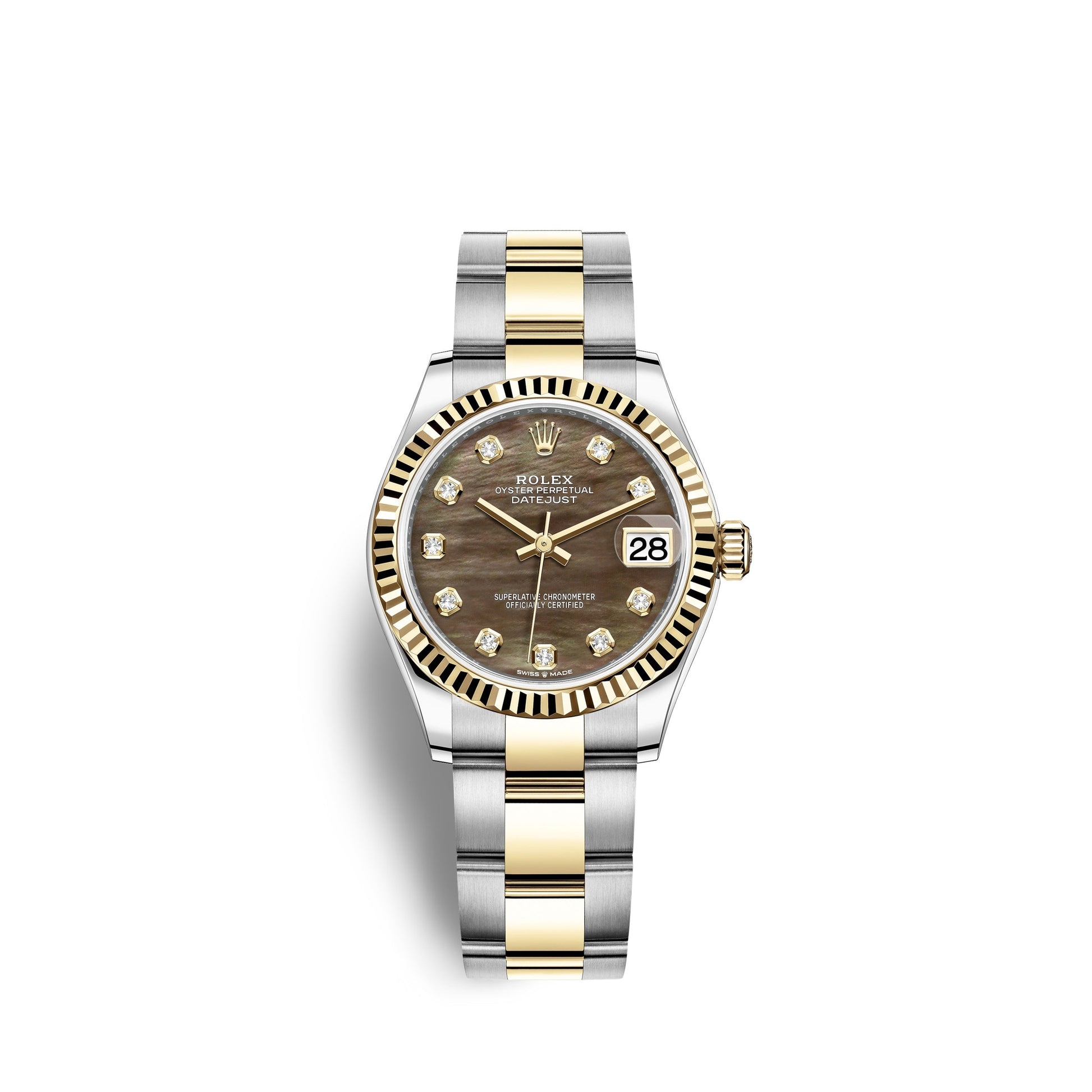 Datejust 31, Oystersteel and 18K Yellow Gold, Ref# 278273-0023
