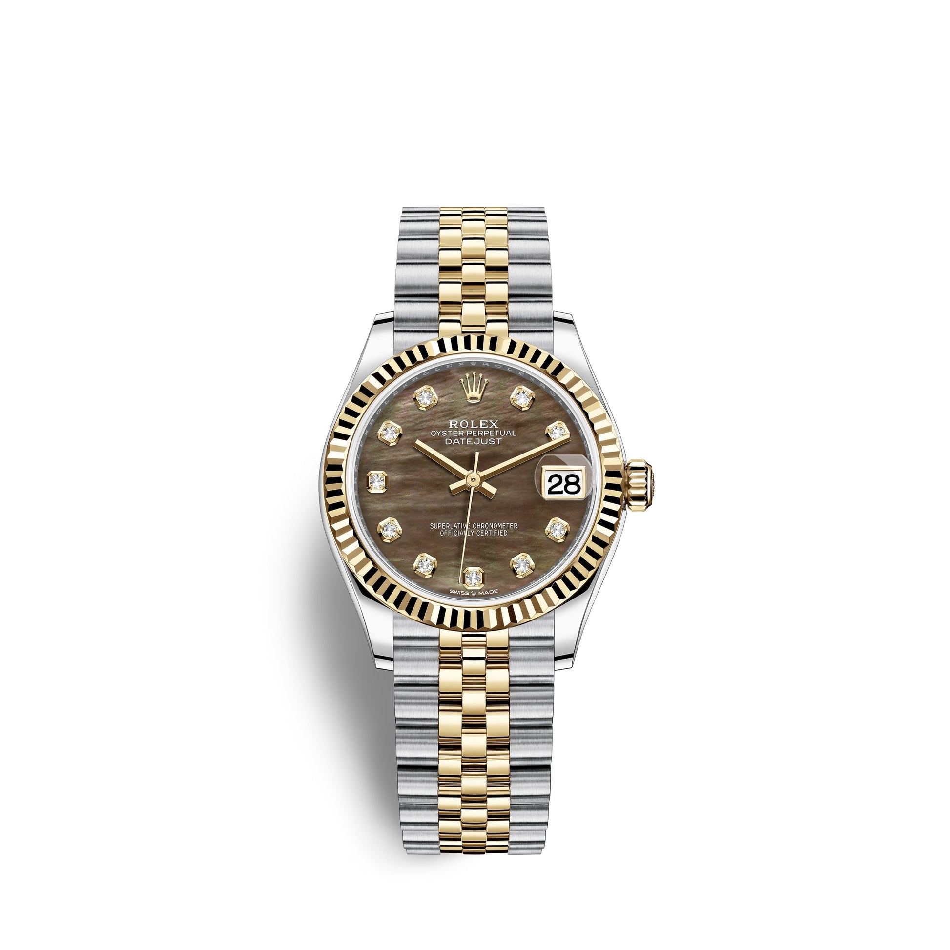 Datejust 31, Oystersteel and 18K Yellow Gold, Ref# 278273-0024