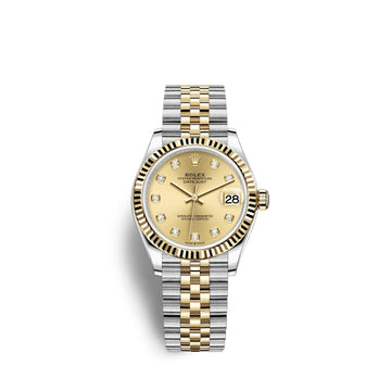 Datejust 31, Oystersteel and 18K Yellow Gold, Ref# 278273-0026