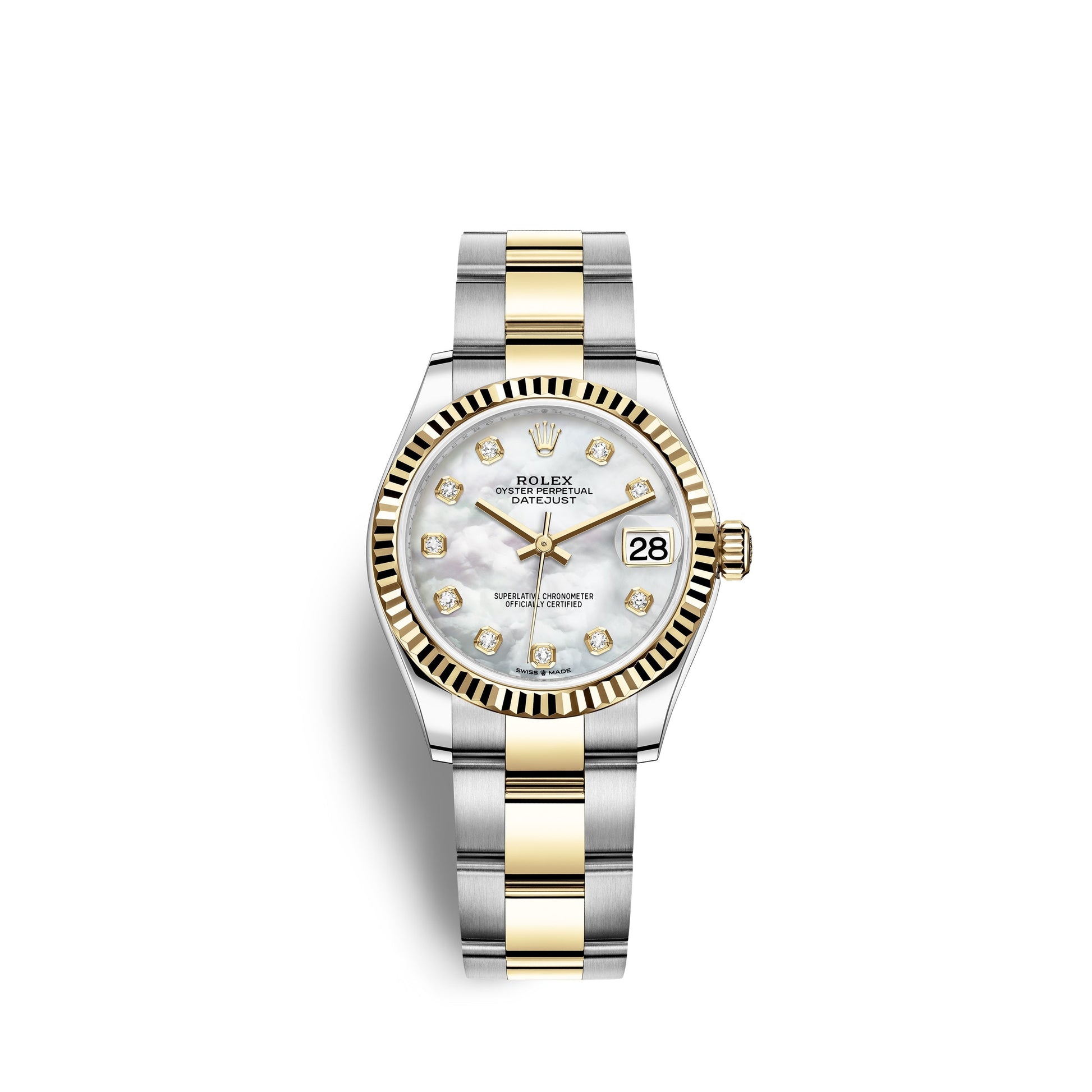 Datejust 31, Oystersteel and 18K Yellow Gold, Ref# 278273-0027