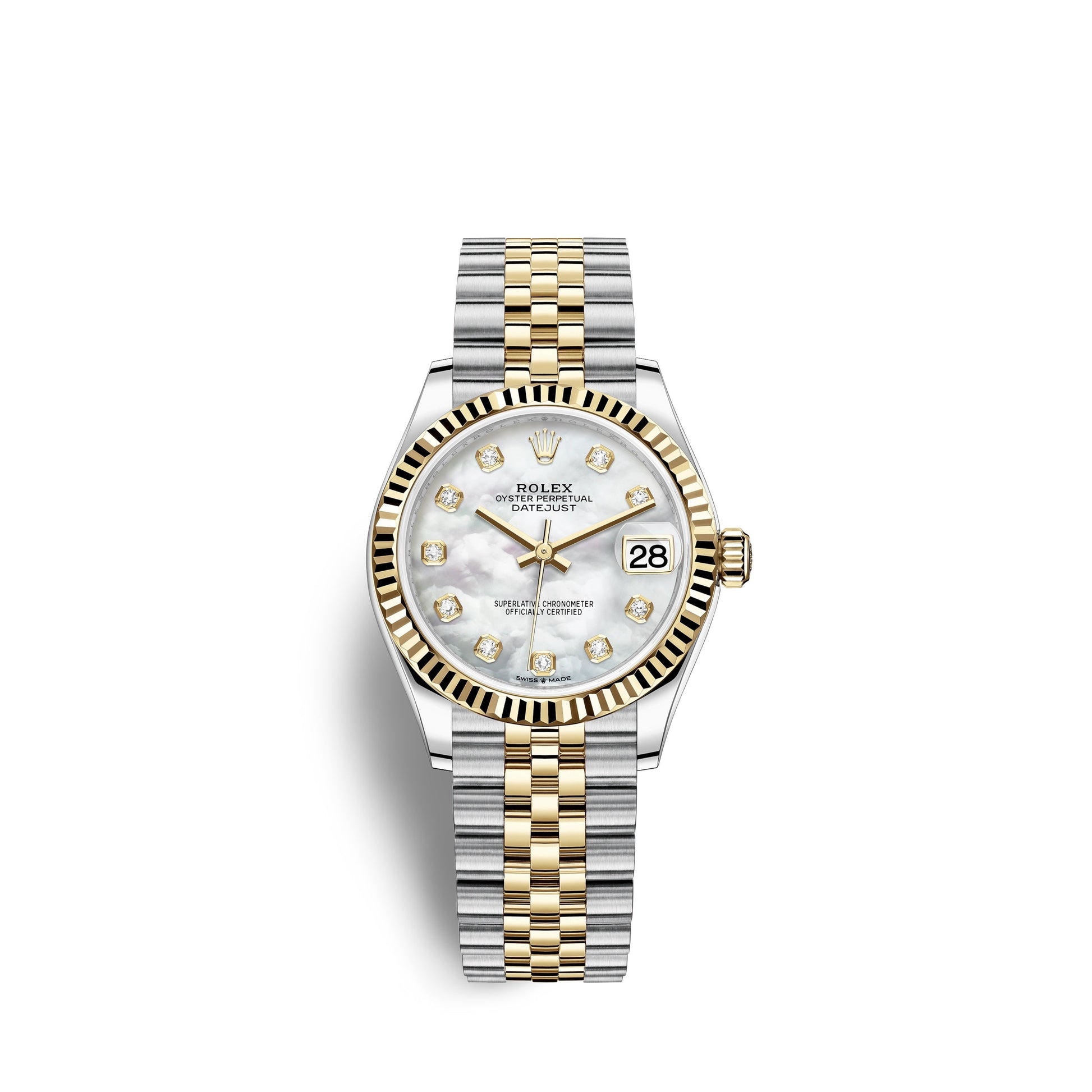Datejust 31, Oystersteel and 18K Yellow Gold, Ref# 278273-0028