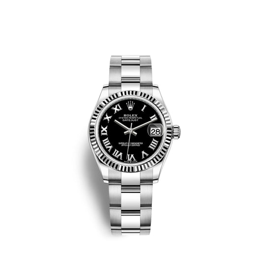 Datejust 31, Oystersteel and 18K White Gold, Ref# 278274-0001