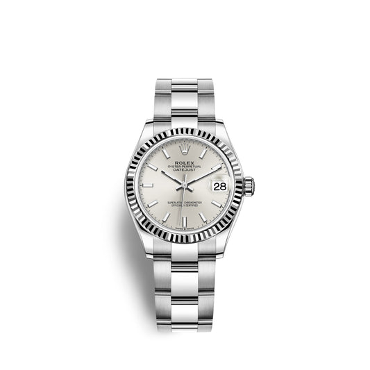 Datejust 31, Oystersteel and 18K White Gold, Ref# 278274-0011