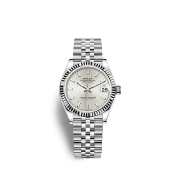 Datejust 31, Oystersteel and 18K White Gold, Ref# 278274-0012