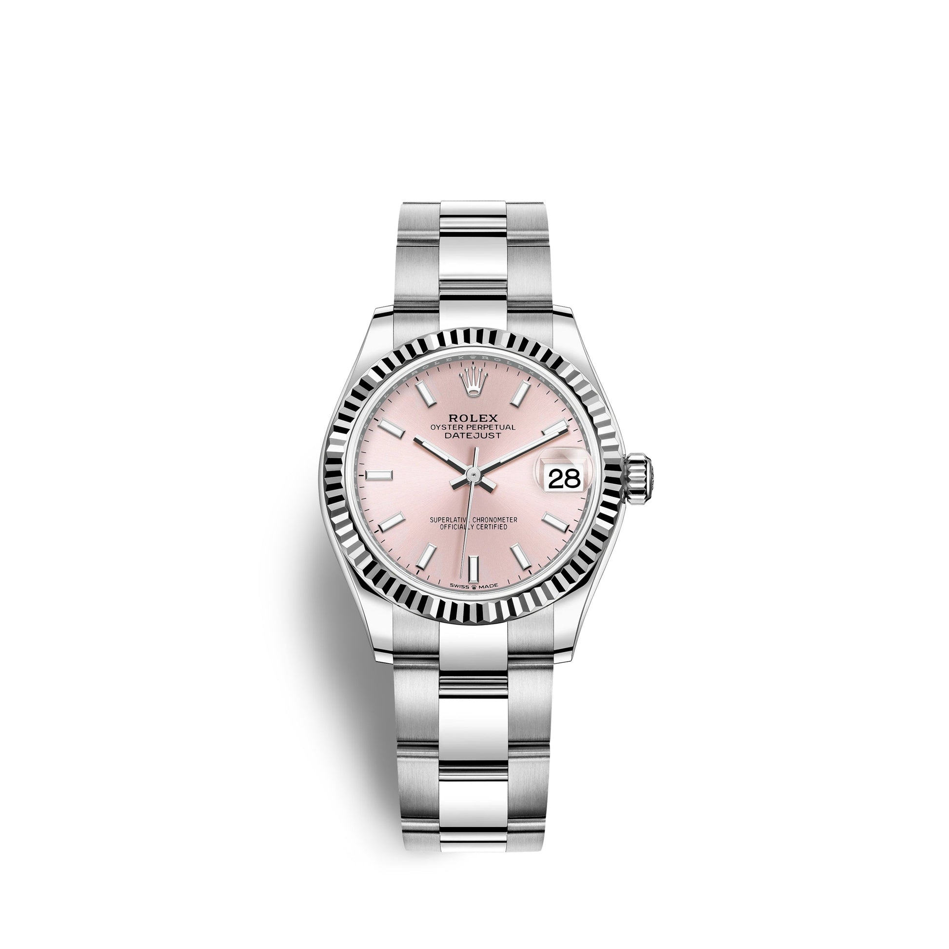 Datejust 31, Oystersteel and 18K White Gold, Ref# 278274-0013