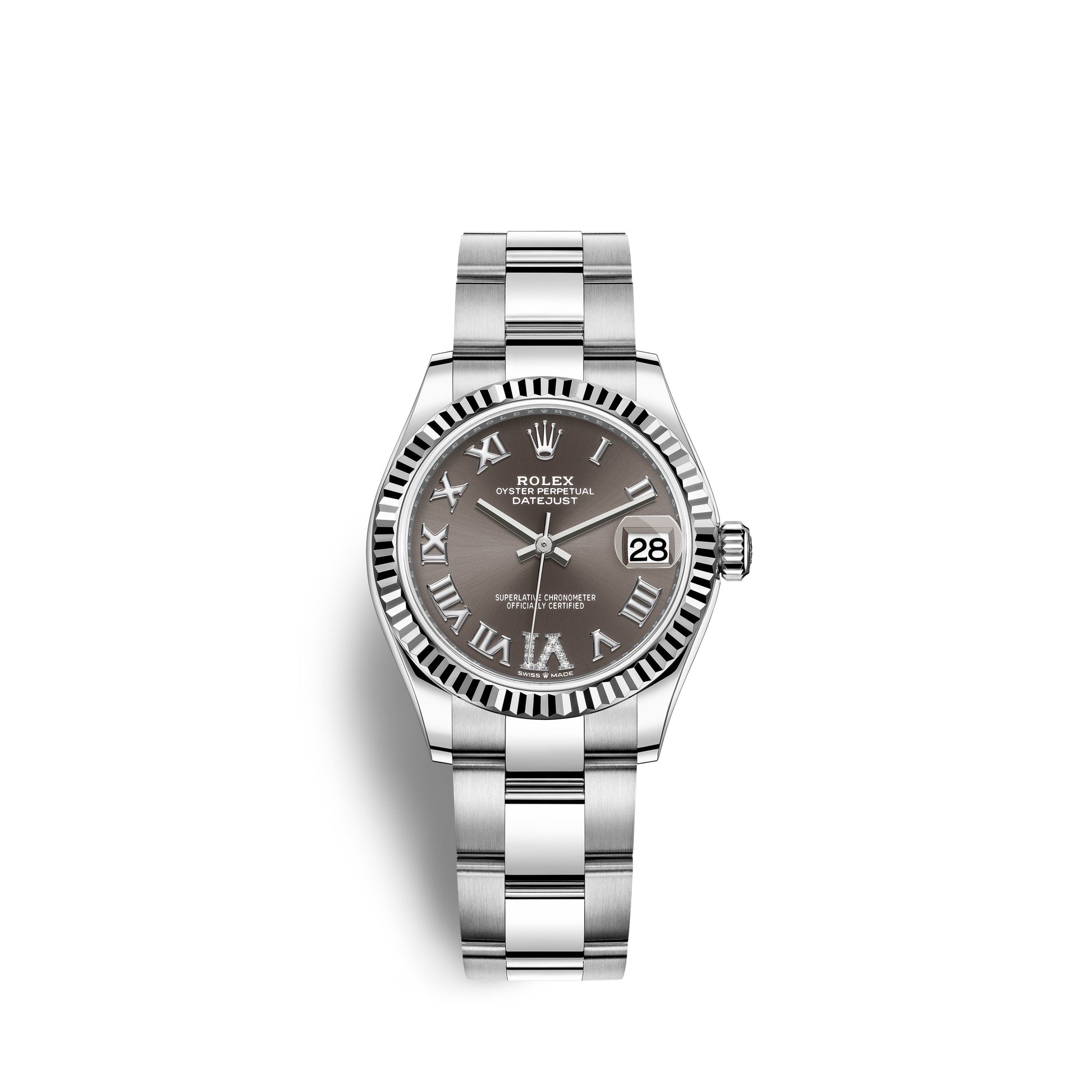 Datejust 31, Oystersteel and 18K White Gold, Ref# 278274-0027