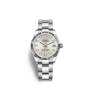 Datejust 31, Oystersteel and 18K White Gold, Ref# 278274-0029