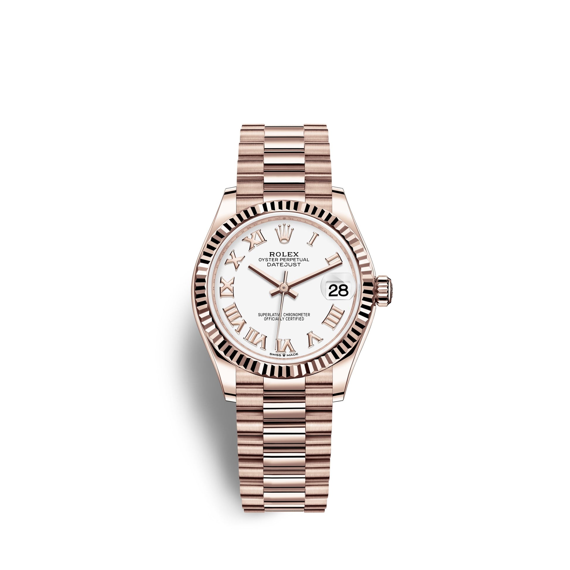 Datejust 31, 18K Everose Gold, Ref# 278275-0019