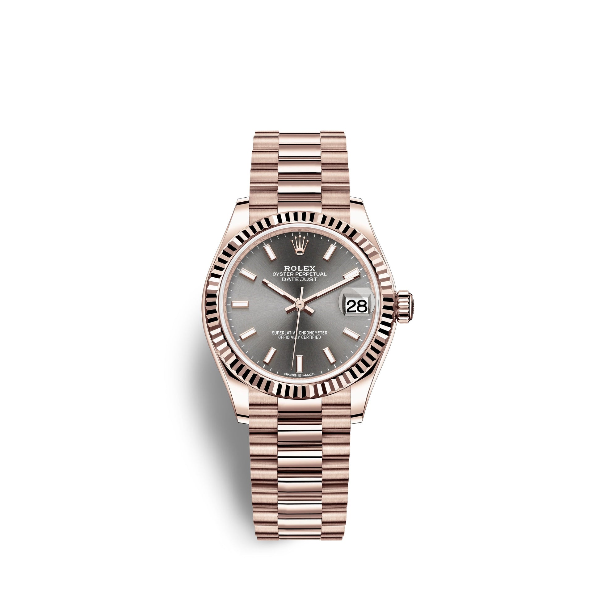 Datejust 31, 18K Everose Gold, Ref# 278275-0027