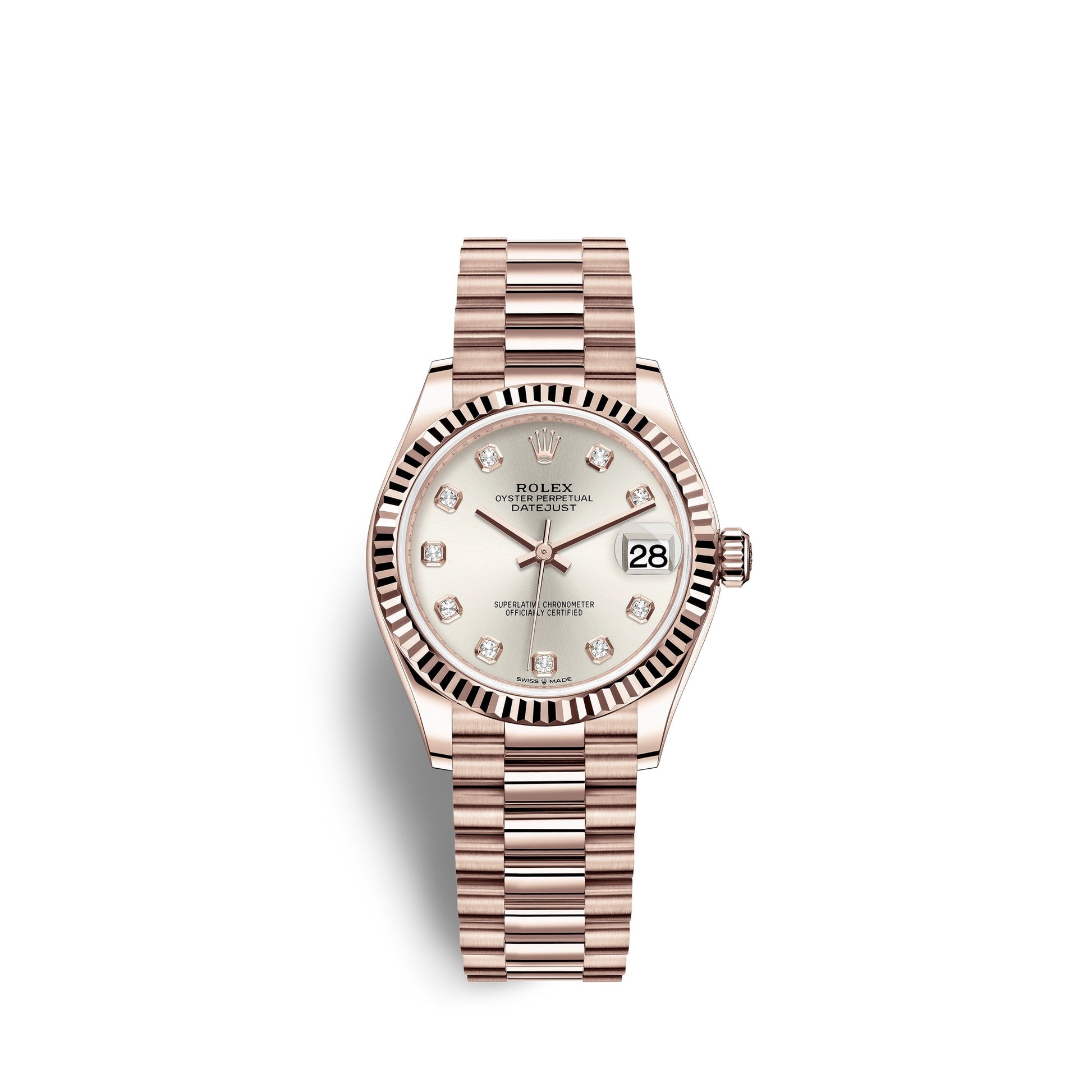 Datejust 31, 18K Everose Gold, Ref# 278275-0039
