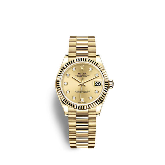 Datejust 31, 18K Yellow Gold, Ref# 278278-0009