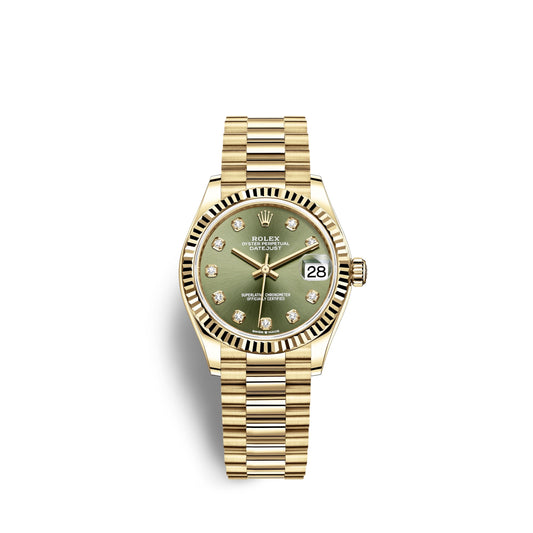 Datejust 31, 18K Yellow Gold, Ref# 278278-0011