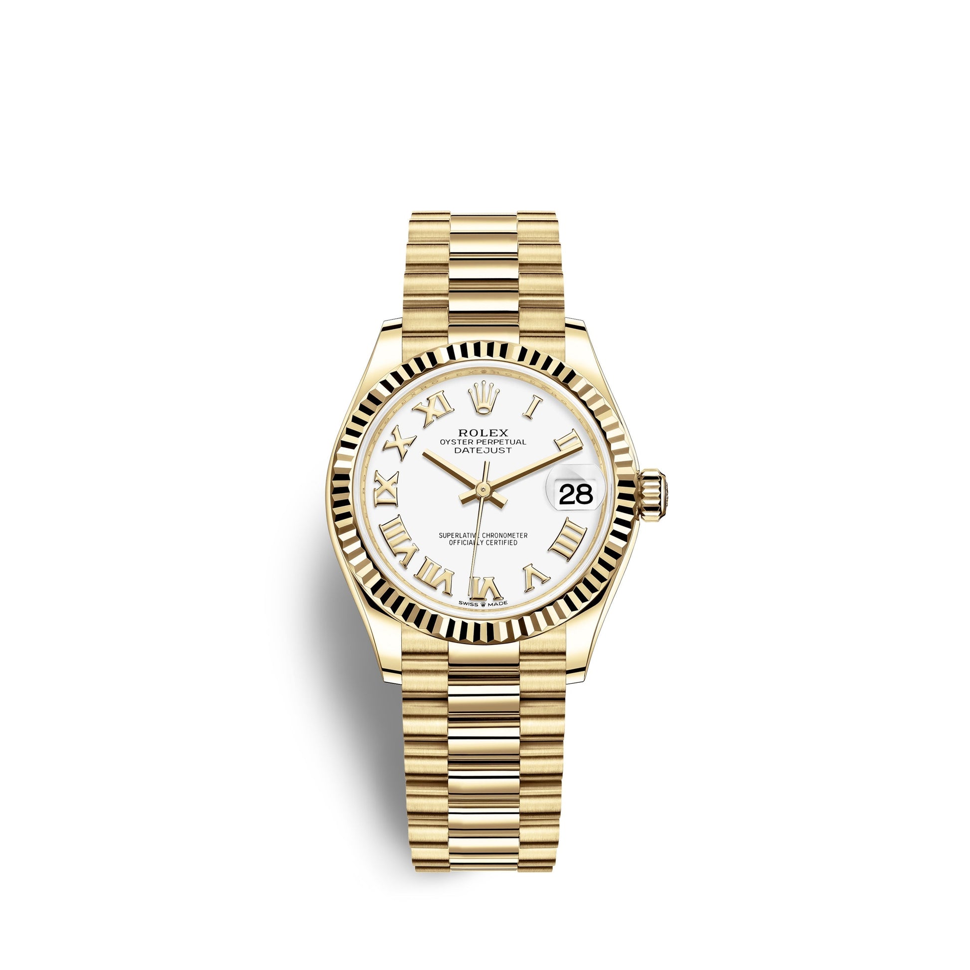 Datejust 31, 18K Yellow Gold, Ref# 278278-0020
