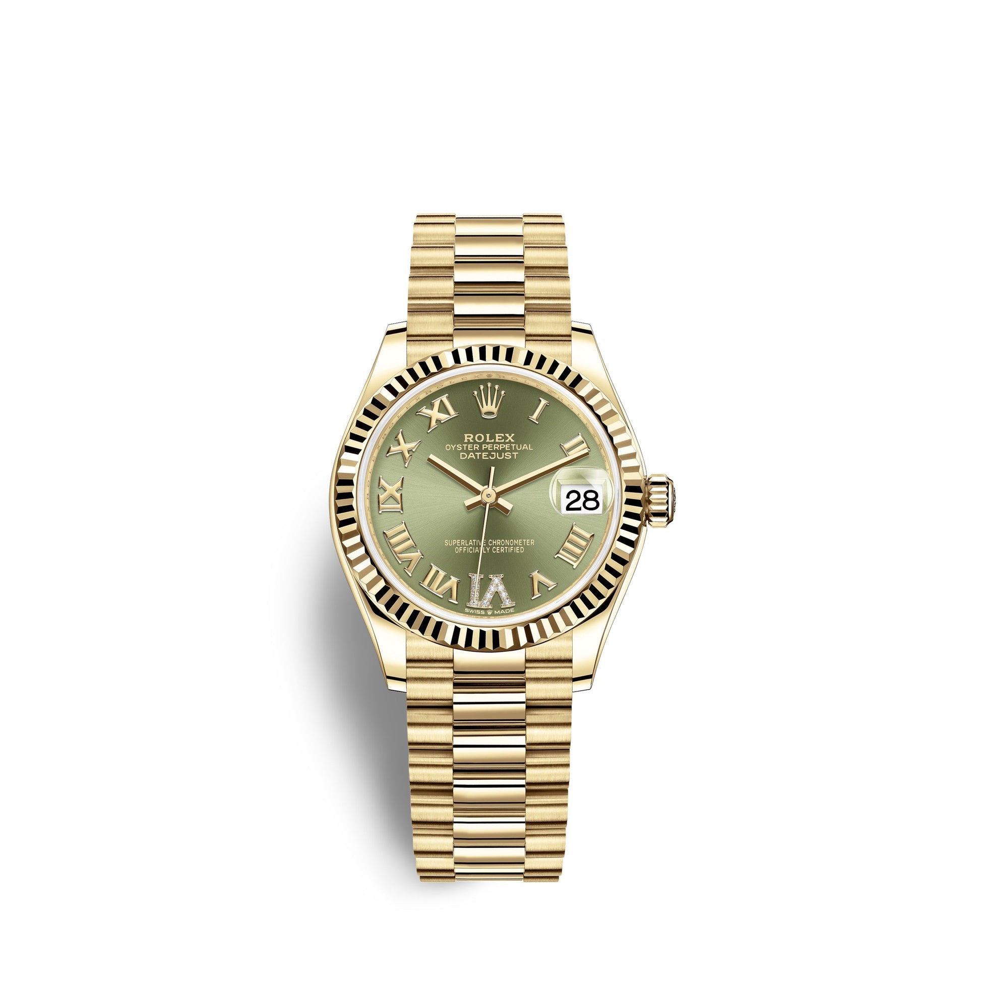 Datejust 31, 18K Yellow Gold, Ref# 278278-0030