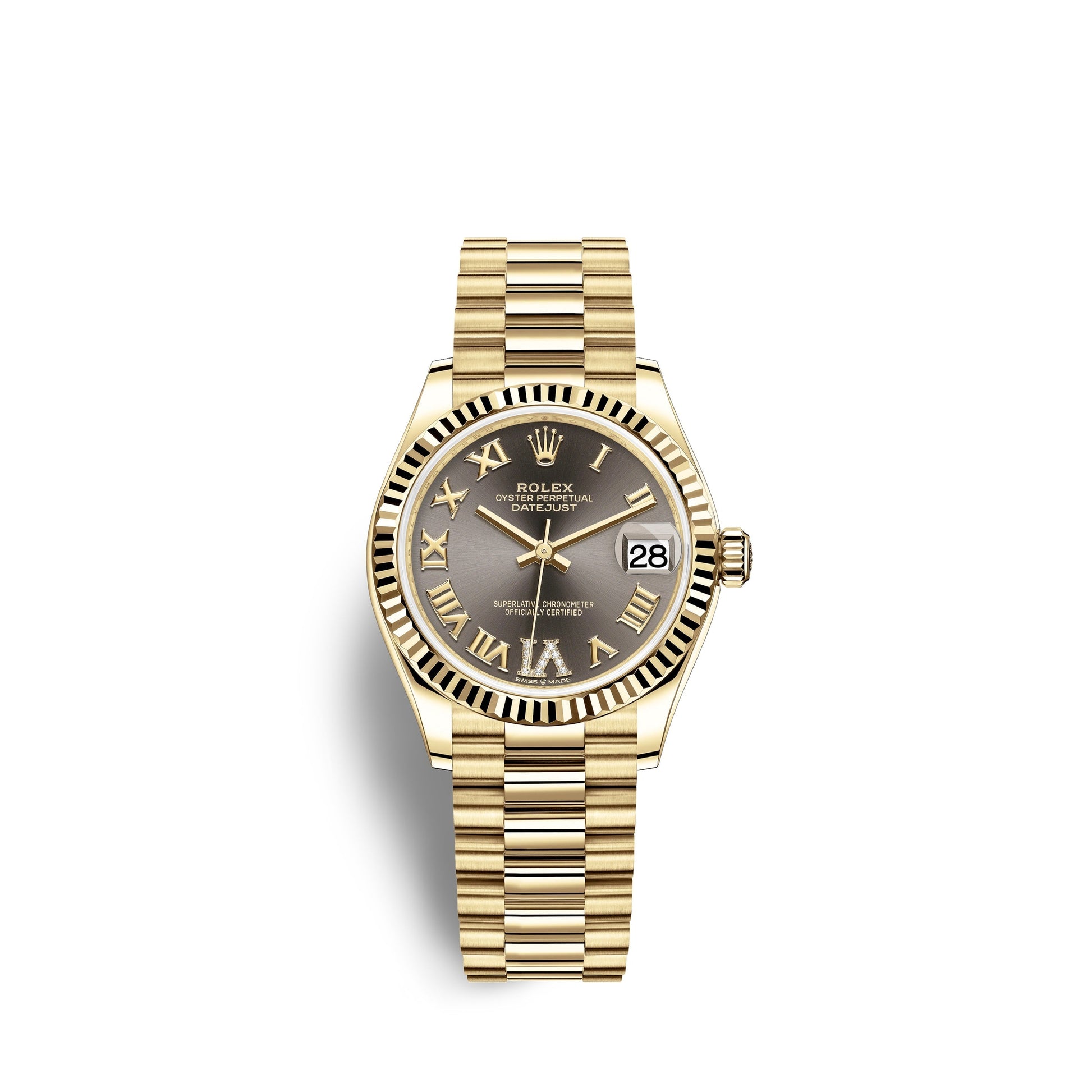 Datejust 31, 18K Yellow Gold, Ref# 278278-0032