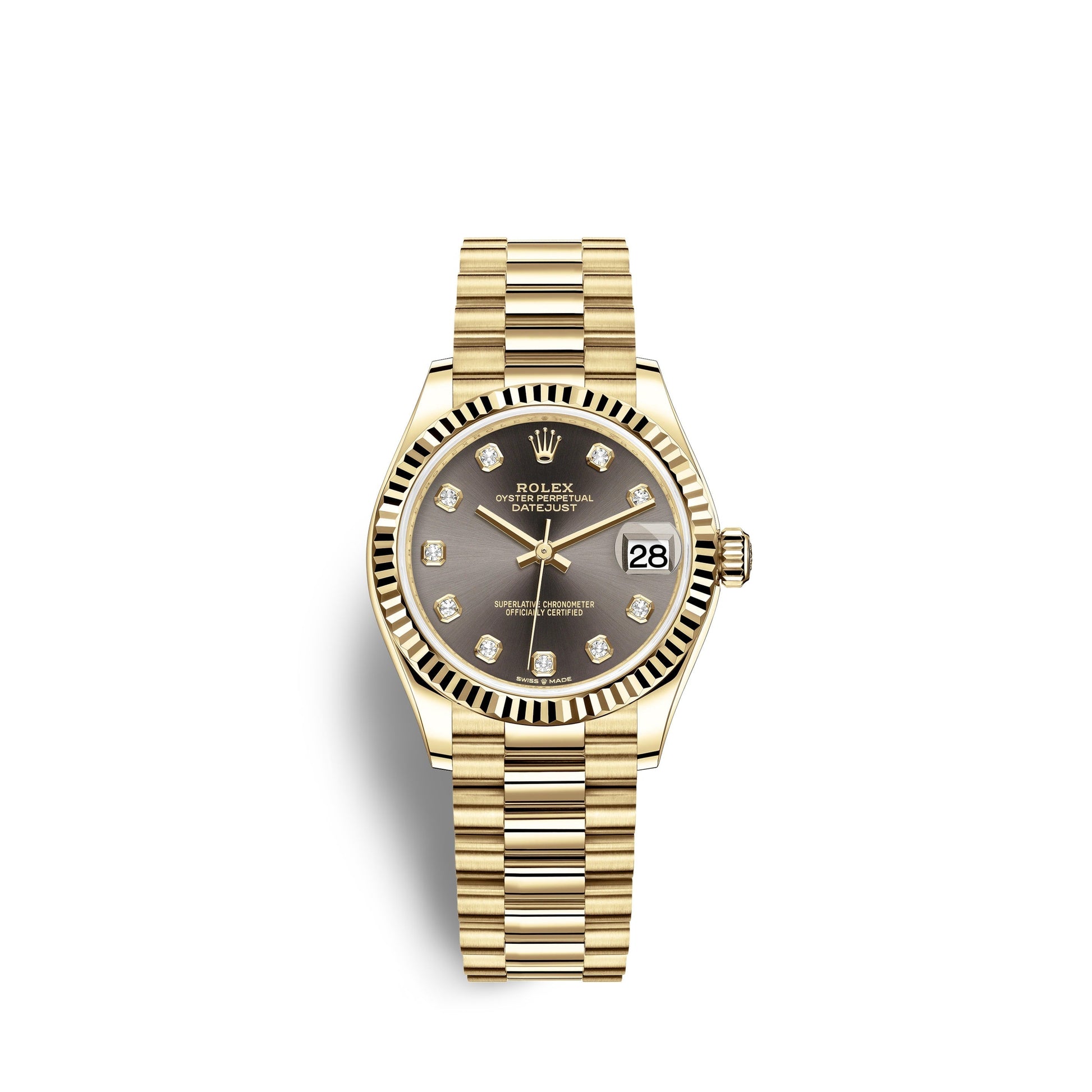 Datejust 31, 18K Yellow Gold, Ref# 278278-0036