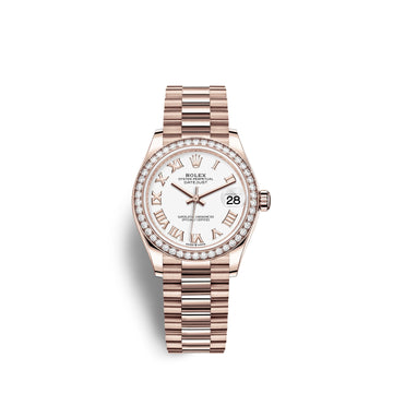 Datejust 31, 18Kt Everose Gold, Ref# 278285RBR-0008