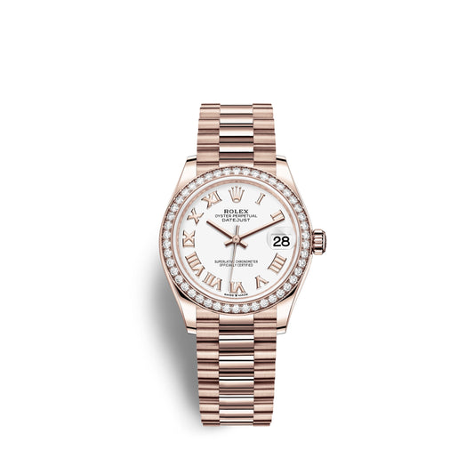 Datejust 31, 18Kt Everose Gold, Ref# 278285RBR-0008