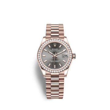 Datejust 31, 18Kt Everose Gold, Ref# 278285RBR-0021