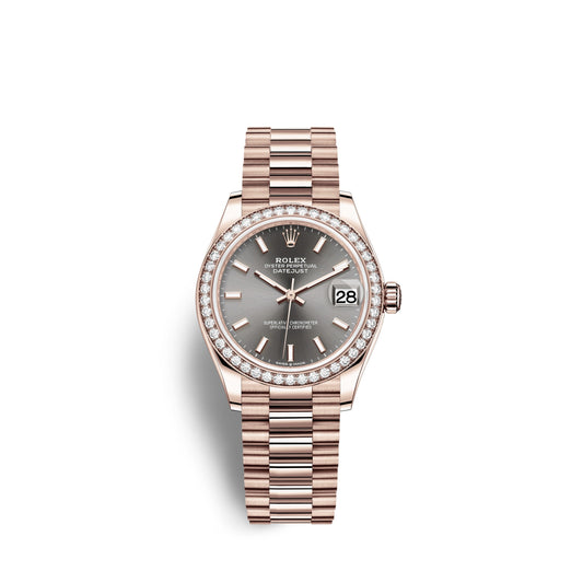 Datejust 31, 18Kt Everose Gold, Ref# 278285RBR-0021