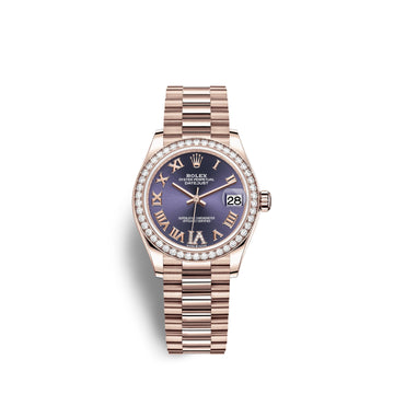 Datejust 31, 18Kt Everose Gold, Ref# 278285RBR-0023
