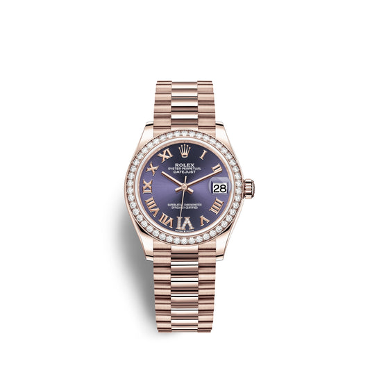 Datejust 31, 18Kt Everose Gold, Ref# 278285RBR-0023