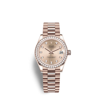 Datejust 31, 18Kt Everose Gold, Ref# 278285RBR-0025
