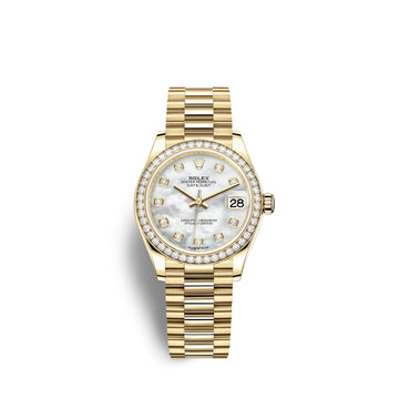 Datejust 31, 18Kt Yellow Gold, Ref# 278288RBR-0006