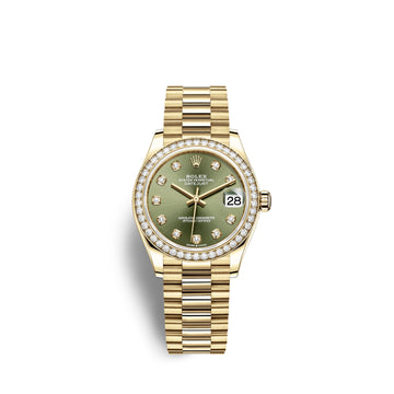 Datejust 31, 18Kt Yellow Gold, Ref# 278288RBR-0007