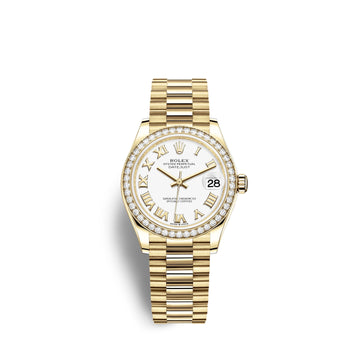 Datejust 31, 18Kt Yellow Gold, Ref# 278288RBR-0009