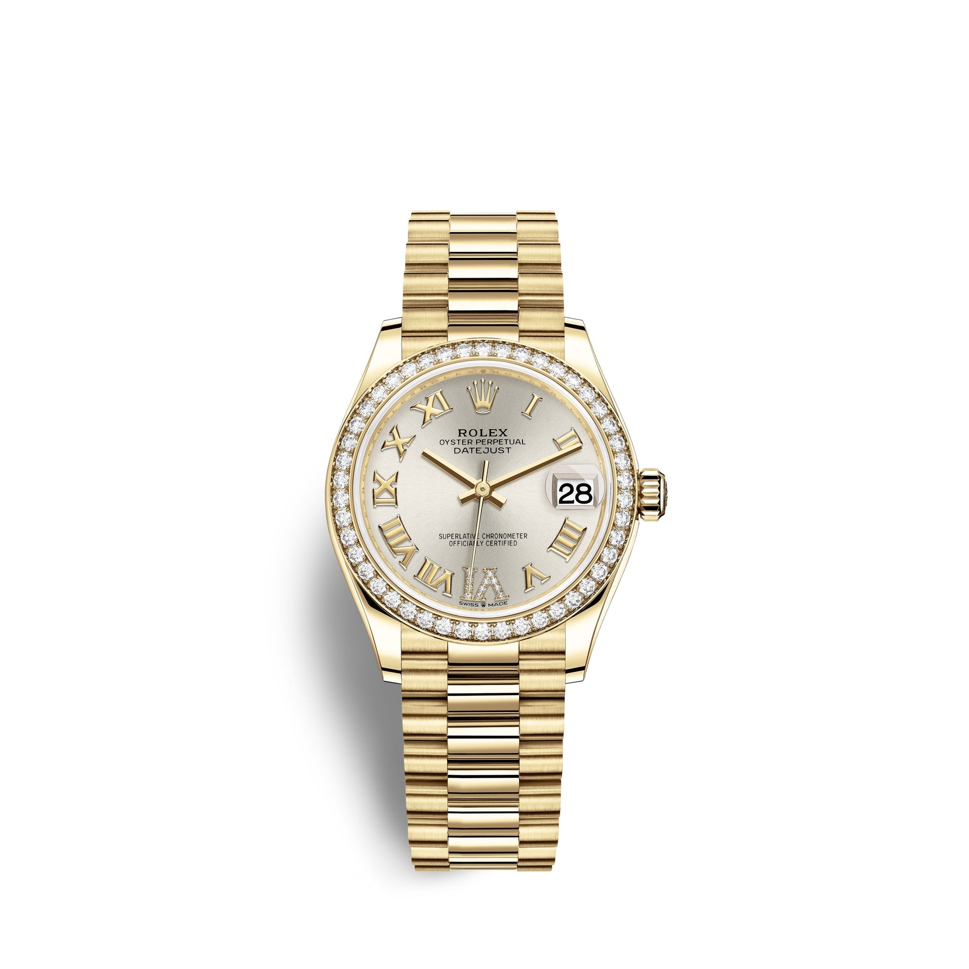 Datejust 31, 18Kt Yellow Gold, Ref# 278288RBR-0020