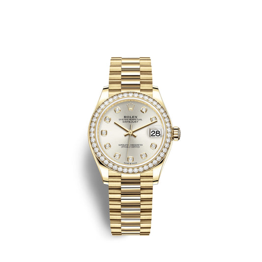 Datejust 31, 18Kt Yellow Gold, Ref# 278288RBR-0028