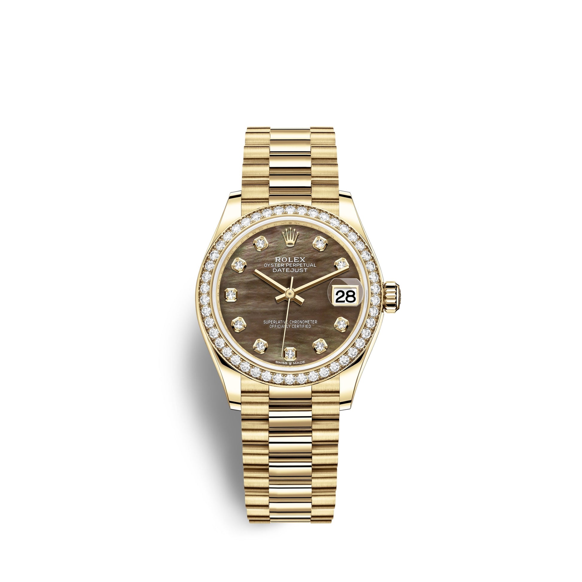 Datejust 31, 18Kt Yellow Gold, Ref# 278288RBR-0032