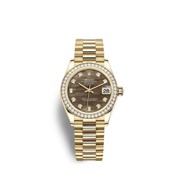 Datejust 31, 18Kt Yellow Gold, Ref# 278288RBR-0032