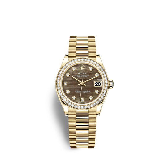 Datejust 31, 18Kt Yellow Gold, Ref# 278288RBR-0032