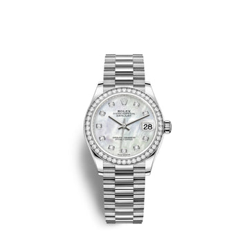 Datejust 31, 18Kt White Gold, Ref# 278289RBR-0005